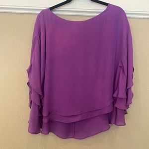 Alice and Olivia purple top